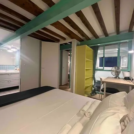 Apartamento Duplex Marais - Steps From Pompidou Aldaro